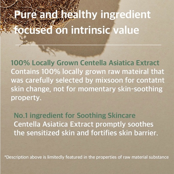 mixsoon Soondy Centella Asiatica Essence 100ml - Picture 5 of 10
